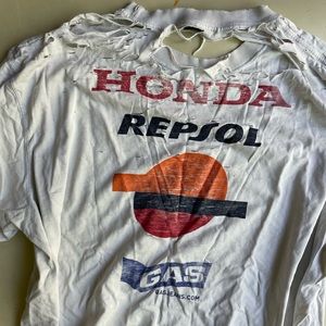 Vintage 50/50 Honda tshirt
